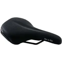 P & P P&P Pro Cycling Bequemsattel Pier 19 Plus 519P schwarz, Unisex, 260x185mm, ca. 430g