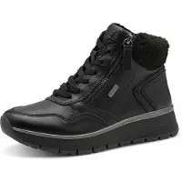 Jana Shoes Schnürboots Mit Tex-Membran in schwarz | Gr.: 39
