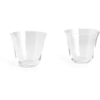 HAY Tumbler Curve Tumbler Glass Small (Set von 2 Stück)