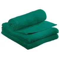 Comair Kabinett-Handtuch Essentials 3er-Pack 50 x 90 cm smaragdgrün