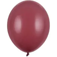 Party Deco Strong Balloons 23 cm, Pastel Prune (1 pkt / 100 pc.)