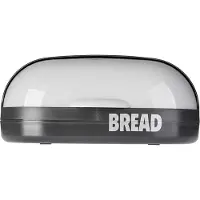 Kadax Brotbehälter Brot Schwarz und Grau