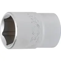 Bgs Steckschlüssel-Einsatz Sechskant Antrieb Innenvierkant 20 mm (3/4") SW 27 mm