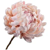 Silk-ka Kunstblume Chrysanthemenzweig Rosa 64 cm