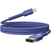 Fresh 'n rebel FlexWave, 2 m, Lightning, USB A, Männlich, Männlich, Blau
