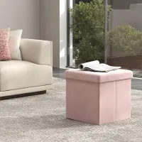 Hobby Hall Sitzhocker mit Stauraum, kleine Fußbank, Sitzbank LSFB35227R01