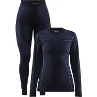 Craft Baselayer-Set Core Dry Fuseknit Set Black Damen-L