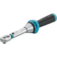 Hazet 5107-3CT, Klick-Drehmomentschlüssel, Mechanisch, 1/4", 1 - 9 Nm, 4%, Schwarz, Blau