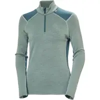 Helly Hansen Lifa Merino Midweight 1/2 Zip, Damen, cactus