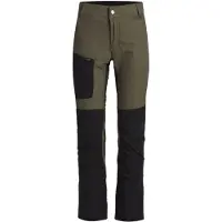 Lundhags Fulu Stretch Hybrid Pant JR, Wanderhosen, grün/schwarz