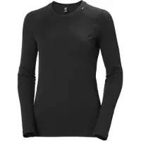 Helly Hansen Unterhemd Lifa Merino Midweight Crew Black Damen-M
