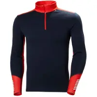 Helly Hansen Unterhemd Men Lifa Merino Midweight 1/2 Zip Navy 22-XXL