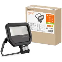 Osram LEDV Flutlichtstr Perf. Sensor schwarz IP65 11/17W 1600/2400lm 4000K symmetr.