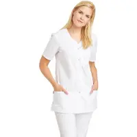 Leiber Kasack, kurzarm, Damen, weiß 08/2256/01-48 , Größe: 48