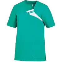 Leiber Schlupfkasack, kurzarm, Damen, smaragd 08/1255/83-XL , Größe: XL