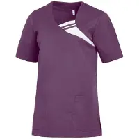 Leiber Schlupfkasack, kurzarm, Damen, pflaume 08/1255/84-XL , Größe: XL