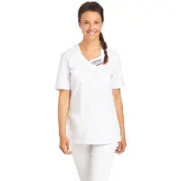 Leiber Schlupfkasack Damen weiß 08/585/01, Größe S - weiss - S