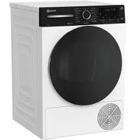 Bauknecht BT 87A WB, Freistehend, Frontlader, Wärmepumpe, Weiß, Drehregler, Berührung, Rechts