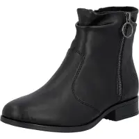 Rieker Stiefelette Boots, Blockabsatz, mit Innenreißverschluss
