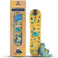 Jones - Pack / Paket / Set Kinder Snowboardsets - Happy Mountain Package 2026 - Kindergröße 90 cm - Orange