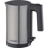 Cloer 4990, 0,8 l, 1960 W, Schwarz, Edelstahl, Überhitzungsschutz, Drahtlos, Filterung