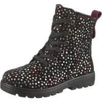 Ricosta Anni M Schnürstiefel Schwarz