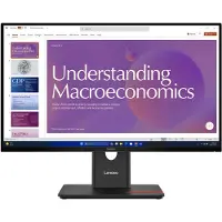 Lenovo ThinkVision T24D-40 Monitor, 60,5 cm (23.8"), 1920 x 1080 Pixel, Full HD, LCD, 6 ms, Schwarz