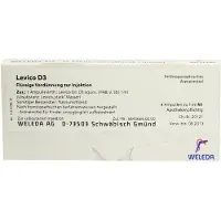 Weleda Ag Levico D 3 Ampullen 8X1 ml