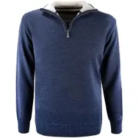 Kama Bjørn Merino, Sweater, Herren, dunkelblau