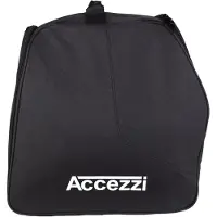 Accezzi schuh- und helmtasche, schwarz