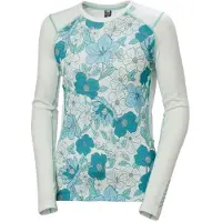 Helly Hansen Lifa Merino Midweight Graphic Crew, Damen, hellgrün