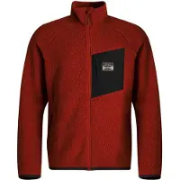 Lundhags Flok Wool Ms Pile, Zwischenschicht, Herren, Rot