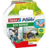 TESA Reparaturband weiß - 10m x 38mm