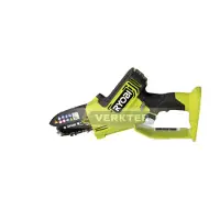 Ryobi - 18V Gartenschere - Bürstenlos - 10 cm Führungsschiene - 6 m/s - werkzeugloser Spannmechanismus - Lieferung ohne Akku und Ladegerät - RY18PSX10A-0