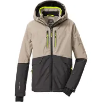 Killtec Skijacke "KSW 201 BYS SKI JCKT" Stylische, wasser- und winddichte Skijacke mit reflektierenden Details