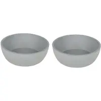 District 70 - 2x BAMBOO Dog Bowl Medium - Ice Blue - 1000ml.