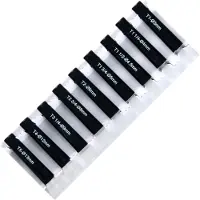 Schiefer SCHI 600999999 - Lampenauszieher 9er Set T1-T1 1/4-T1 1/2-T1 3/4-T2-T2 3/4-T3 1/4