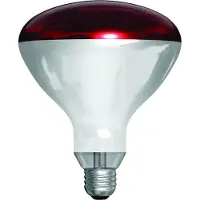 Schiefer SCHI 391252502 - Infrarot Lampe, E27, R125, 250 W, Rot