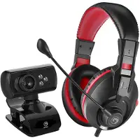 MARVO Ma-cm381 Kopfhörer- Und Webcam-paket