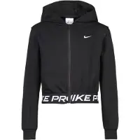 Nike - Girl's NP Dri-Fit Full Zip Fleece Hoody - Hoodie Gr M schwarz