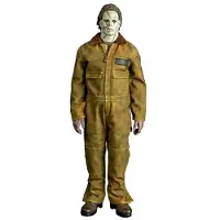 Horror-Shop Michael Myers Actionfigur 1:6 Rob Zombie Halloween – Sammlerfigur mit Stoffkleidung & Zubehör – 33 cm – für Fans & Sammler – Halloween Deko Display