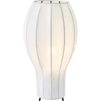 Markslöjd Tischlampe Hikari, weiß / opal, für Wohn- / Esszimmer, Textil / Stoff / Seide, Tischlampe