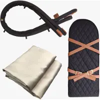 Sleepbag Zubehörpaket, Midnight Petrol/Brown