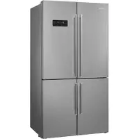 Smeg FQ60XDE Side-by-Side Kühlkombination Freistehend 572 l E Edelstahl