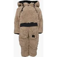Lindberg Kläppen Fleece-Overall, Beige, 62