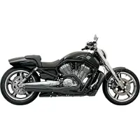 Bassani Xhaust Road Rage Ii B1 Power 2-1 Harley Davidson Ref:1v38rb Nicht Homologiertes Vollständiges Auspuffsystem