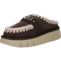 Mou Damen Hausschuhe Bounce Clog Metal Logo - Bruin - Größe 40