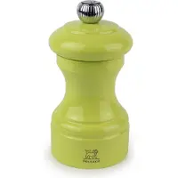 Peugeot Pfeffermühle BISTRO 10cm Pistaziengrün Buchenholz Lackiert Stahlmahlwerk