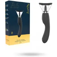 Sweet Play - 2-in-1 Vibrator mit lecken?der Zunge für die Klitoris und Saugfunktion (schwarz)