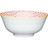 Kitchencraft Geometric Ceramic Bowl Durchsichtig